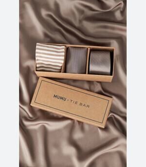 Tie Bar Gift Set in Dune Show Me Your Mumu
